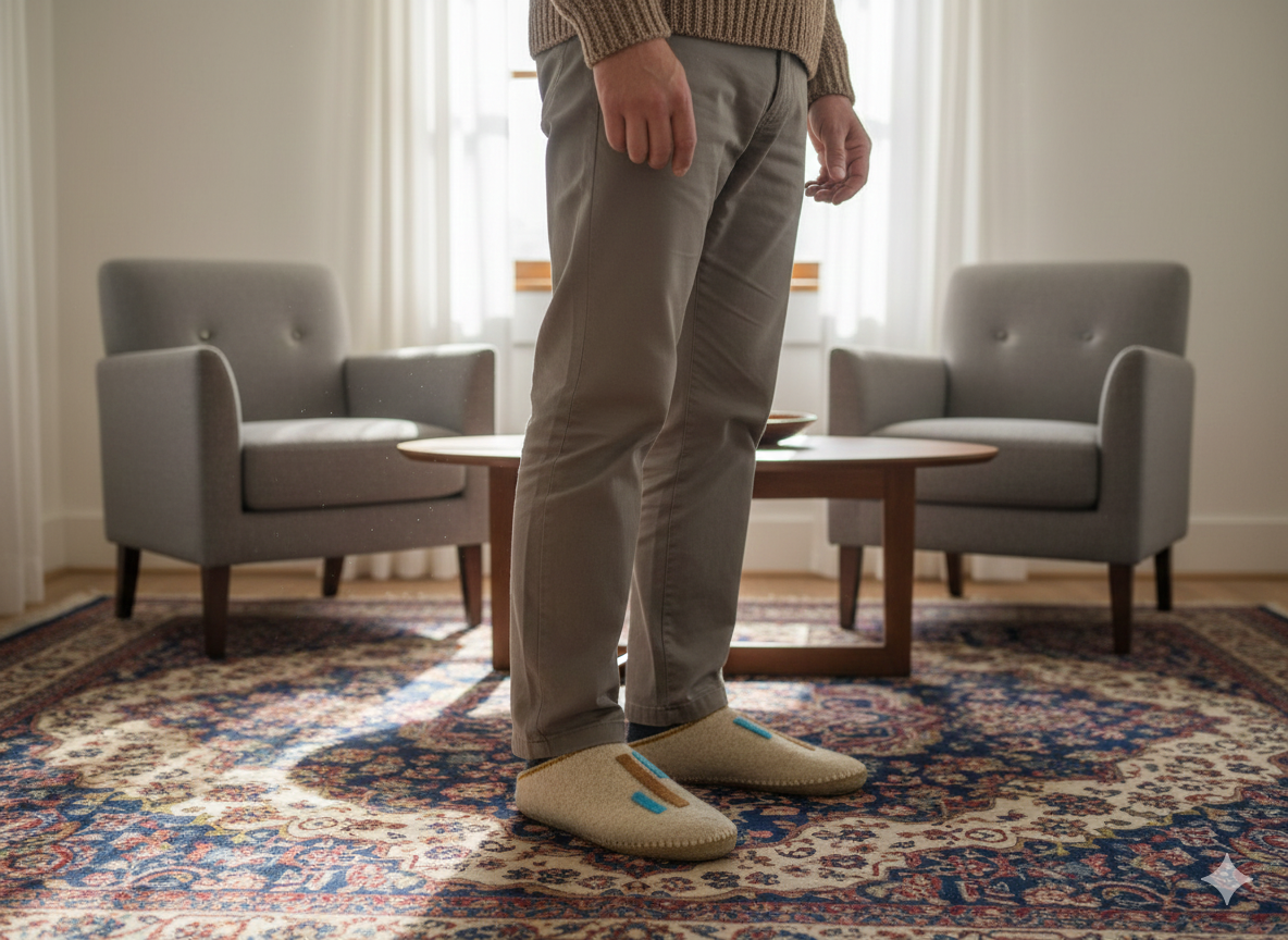 دمپایی نمدی